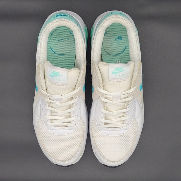 Nike Air Max Excee Womens | Size 9.5 | White, Teal, Nebula | Used - Picture 2 of 8